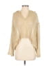 J Valdi Tan Long Sleeve Blouse Size S - photo 1