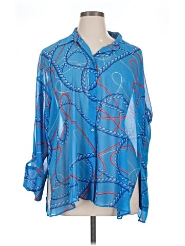Zara 3/4 Sleeve Blouse (view 1)