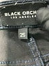 Black Orchid Denim Chevron-herringbone Black Jeans Size 25 waist - photo 9