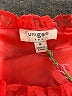 Umgee 100% Polyester Orange Sleeveless Blouse Size M - photo 7