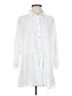 L Space 100% Rayon White 3/4 Sleeve Button-Down Shirt Size XS - photo 1