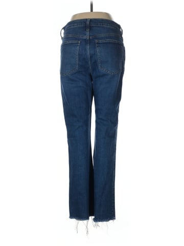 Madewell Kick Out Crop Jeans in Brinton Wash: Raw-Hem Edition (view 2)