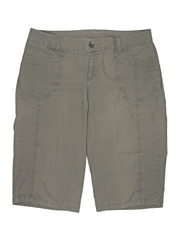 Lane Bryant Khaki Shorts (view 1)