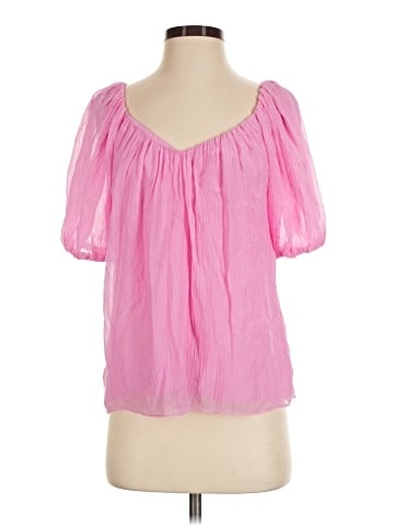 Rebecca Taylor Short Sleeve Blouse (view 1)