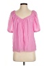 Rebecca Taylor Pink Short Sleeve Blouse Size S (estimated) - photo 1