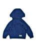 Zara 100% Polyester Solid Blue Windbreaker Size 2 - photo 1