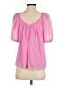 Rebecca Taylor Pink Short Sleeve Blouse Size S (estimated) - photo 2