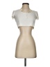 Double Zero Ivory Short Sleeve Top Size S - photo 1