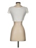 Double Zero Ivory Short Sleeve Top Size S - photo 2