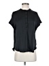Old Navy 100% Polyester Black Short Sleeve Blouse Size S - photo 1