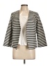 BCNU Be Seeing You 100% Polyester Stripes Gray Blazer Size L - photo 1