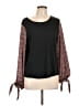 Unbranded Black Long Sleeve Top Size L - photo 1