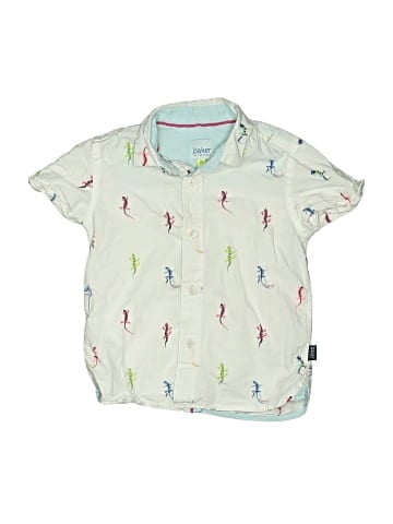 Baker by Ted Baker Short Sleeve Button-Down Shirt (view 1)