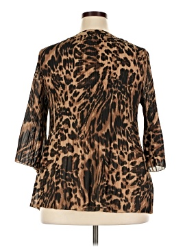 Just My Size 3/4 Sleeve Blouse (view 2)