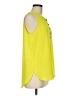 Vince Camuto 100% Polyester Yellow Sleeveless Blouse Size M - photo 4