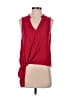 Maven West Red Sleeveless Blouse Size S - photo 1