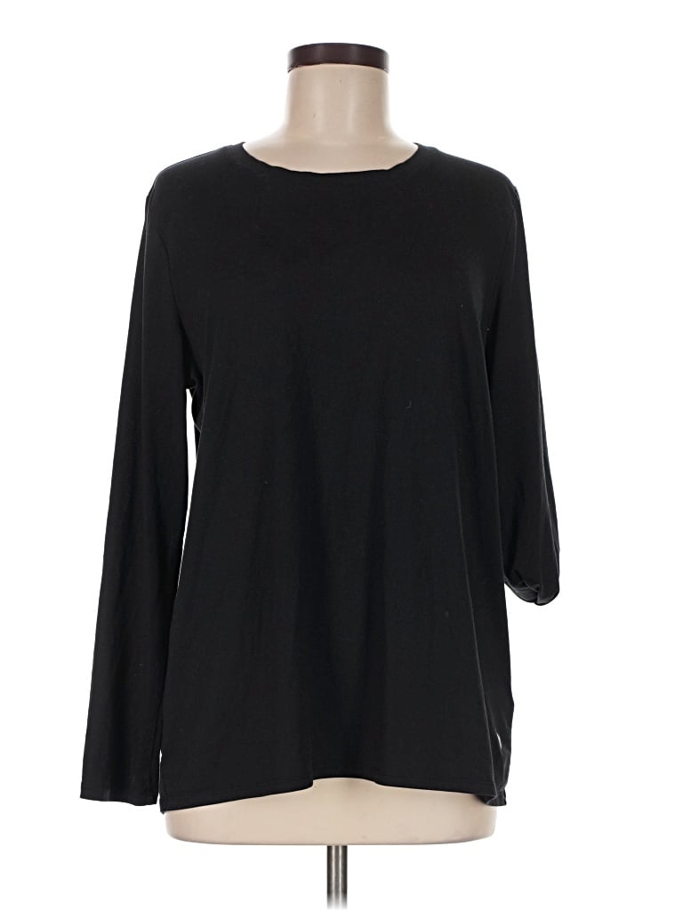 Pre-owned Skechers Long Sleeve T-shirt In Black