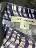 St. John Purple Sleeveless Blouse Size L - photo 6