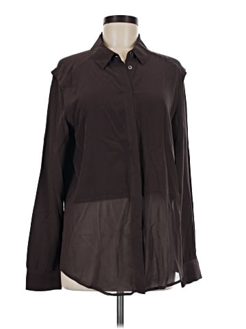 T by Alexander Wang Long Sleeve Blouse (view 1)