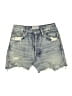 AGOLDE Blue Denim Shorts Size 26 waist - photo 1