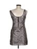 Guess Animal Print Silver Cocktail Dress Size 8 - photo 2
