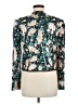 Rachel Zoe TJX Floral Teal Jacket Size 6 - photo 2