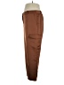 Ann Taylor LOFT 100% Polyester Brown Cargo Pants Size 16 - photo 5