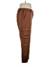 Ann Taylor LOFT 100% Polyester Brown Cargo Pants Size 16 - photo 4