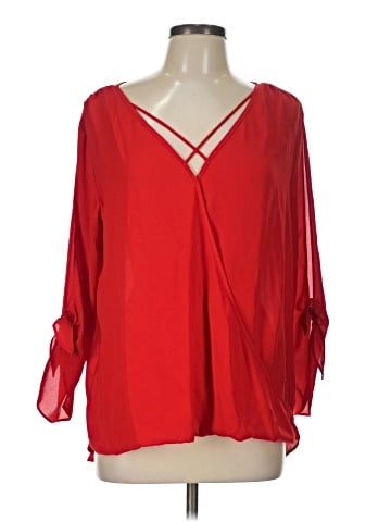 Bold Elements 3/4 Sleeve Blouse (view 1)