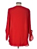 Bold Elements Red 3/4 Sleeve Blouse Size L - photo 2
