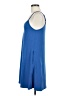 Unbranded Solid Blue Casual Dress Size M - photo 5