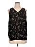 Maurices 100% Polyester Black Sleeveless Blouse Size 14 (0) - photo 1