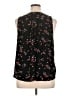 Maurices 100% Polyester Black Sleeveless Blouse Size 14 (0) - photo 2