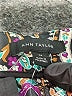 Ann Taylor 100% Polyester Paisley Teal Casual Pants Size 14 - photo 6