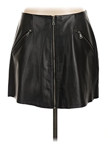 Victoria's Secret Leather Skirt (view 1)