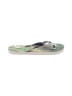 Unbranded Tropical Green Flip Flops Size 10 1/2 - photo 1