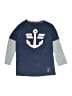 Tooby Doo Blue Long Sleeve Top Size 8 - photo 1