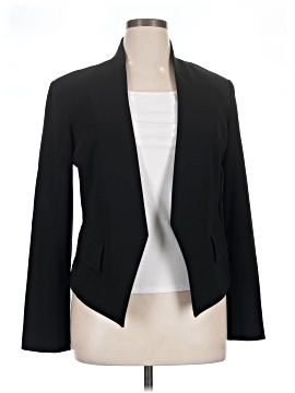 St. John Caviar Silk Blazer