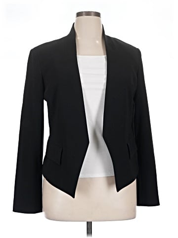 St. John Caviar Silk Blazer (view 1)