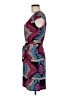 Laundry by Design Print Purple Casual Dress Size 6 - photo 5