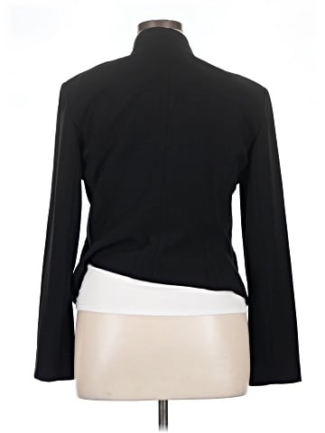 St. John Caviar Silk Blazer (view 2)