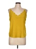 E&M Collection Yellow Sleeveless Top Size L - photo 1