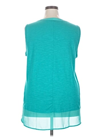 Adrienne Vittadini Sleeveless T-Shirt (view 2)