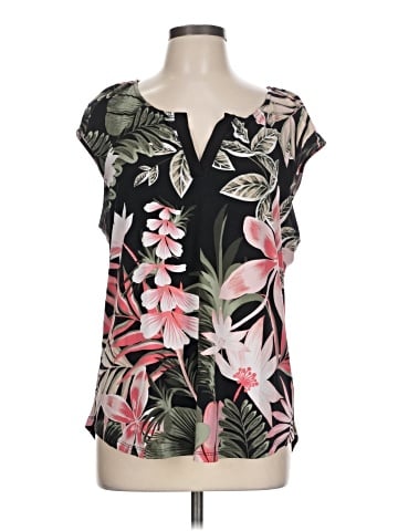 7th Avenue Design Studio New York & Company Short Sleeve Blouse (view 1)