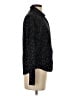 Uniqlo 100% Rayon Print Black Long Sleeve Blouse Size S - photo 4