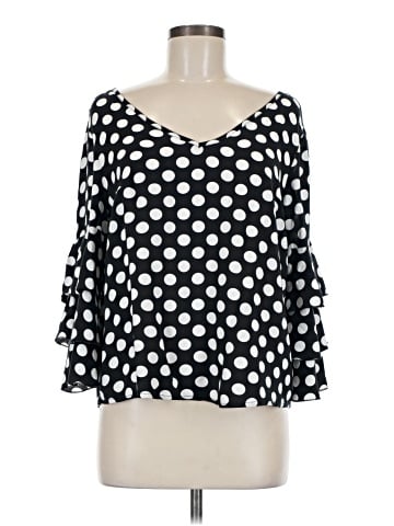 Unique Spectrum 3/4 Sleeve Blouse (view 1)