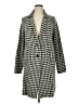 Max Studio Houndstooth Gray Coat Size XL - photo 1