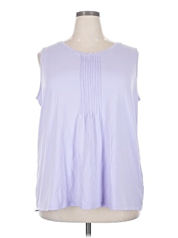 Lands' End Sleeveless T-Shirt (view 1)