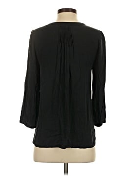 Quince 3/4 Sleeve Silk Top (view 2)
