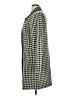 Max Studio Houndstooth Gray Coat Size XL - photo 5